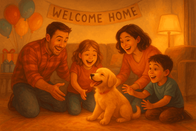 Celebrating the Arrival of a New Pet: Crafting Unforgettable Family Memories